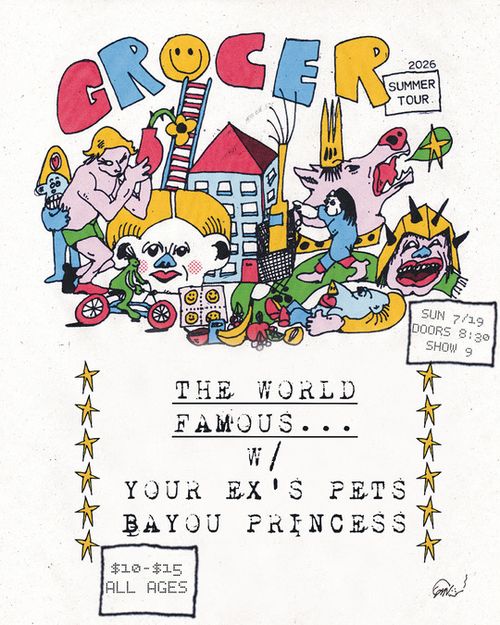 Grocer (Philadelphia) / Your Ex's Pets / Bayou Princess